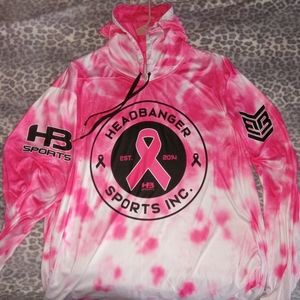 Breast cancer jersey hoodie